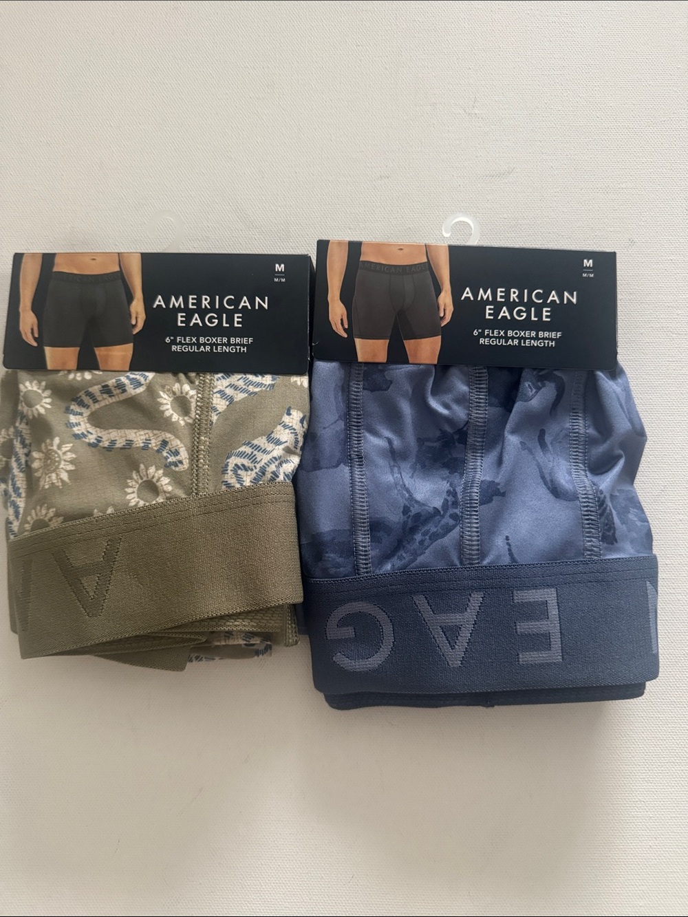 American Eagle Boxer Briefs Mens Medium Animal Print Lot Of 2